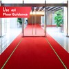 XFasten Carpet Marker Strips for Classroom, 100 Feet (4 Rolls)