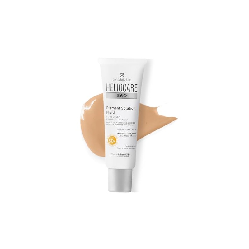 Heliocare 360° Protector Solar, Pigment Solution Fluid SPF 50+ 50