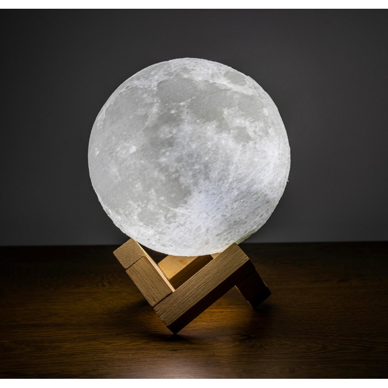 Knight Moon Lamp - Touch Control, Adjustable Brightness & Colour