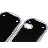 Set of Running Boards Right and Left Rubber Black for