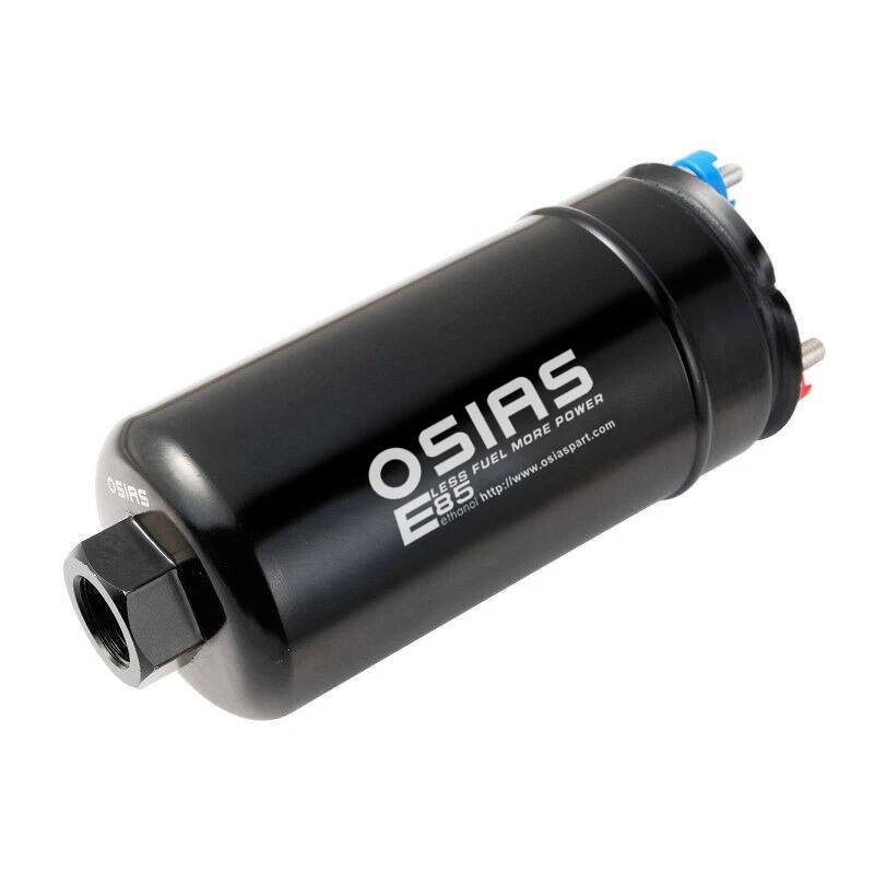 OSIAS 380LPH UNIVERSAL FUEL PUMP w/ BRACKET KIT & FILTER