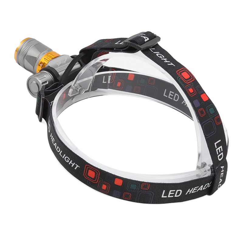 LED Diving Headlight Aluminum Alloy IPX8 Waterproof Super Bright 1500LM