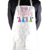 VAMSII Nails Stylist Apron Nail Tech Cosmetology Apron with Pocket