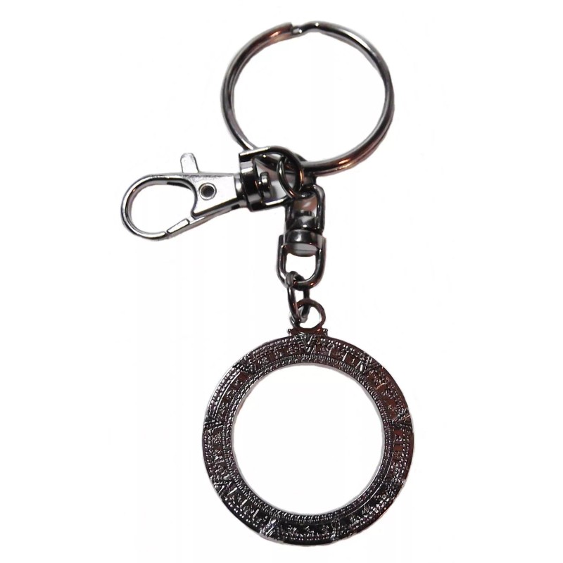 Stargate SGA Pewter Logo KEYCHAIN