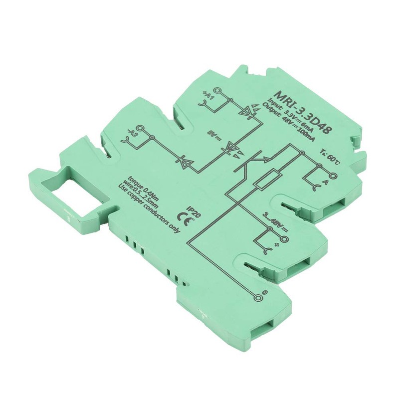 MRI-3.3D48 Optocoupler Relay, Photoelectrical Coupler Isolating PLC Relay Module Input