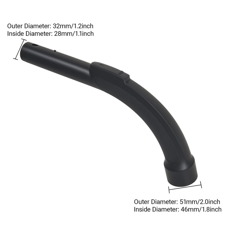 EZ SPARES 5269091 Hose Handle Compatible with Miele C1 C2