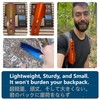 Ultralight Backpacking Trowel Aluminum Shovel Small Potty Multitool with Longer