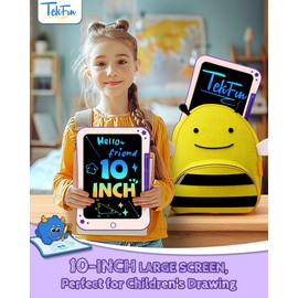 Birthday Gifts for Kids, 10inch LCD Writing Tablet Doodle Board, Mess Free Coloring Drawing Pad,Toddler Travel Toys, 3 4 5 6 7 8 Year Old Girl Birthday Gift, Christmas Easter Toys