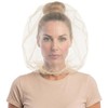 Oversized Makeup Protector Hood, Guards Hair & Makeup While Dressing,