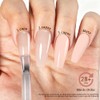 Cherimoya Esmalte en Gel Multicolor para Uñas 15ml-Rosa Nude