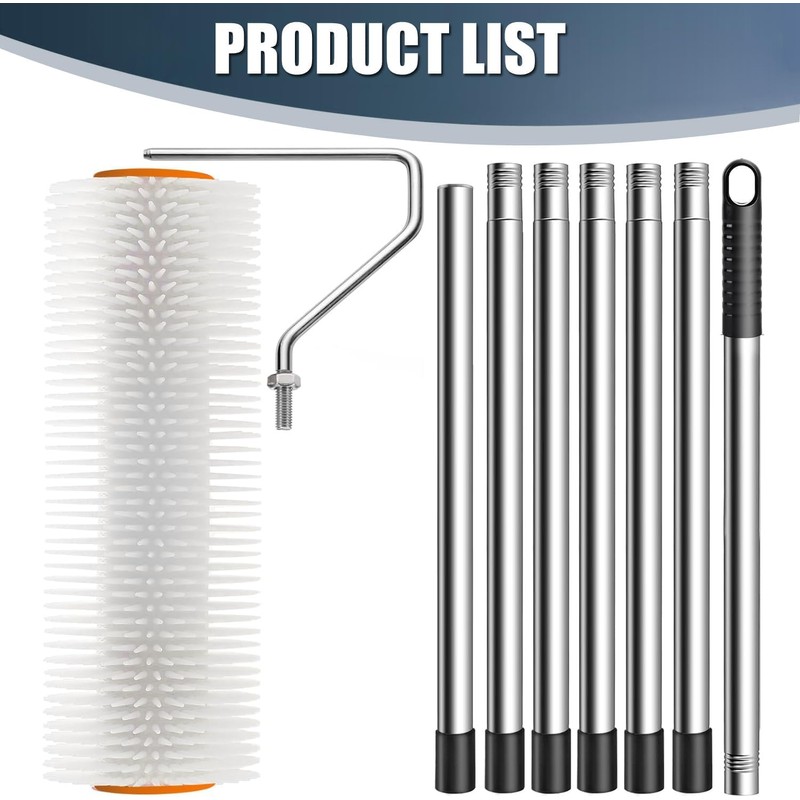 Spiked Roller, 22 cm Spiked Roller Balancing Compound, Bleed Roller,