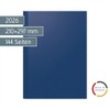 BRUNNEN Buchkalender Mod. 781 2026 | A4, Kunststoff, blau