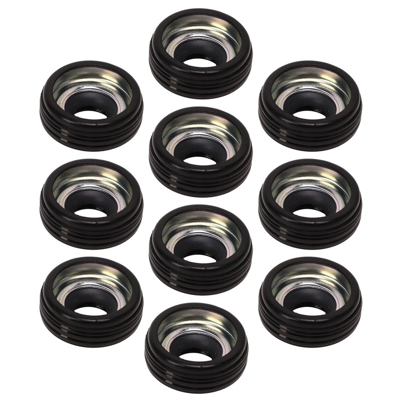 10 Pcs AC Compressor Shaft Seal Rubber Air Conditioning Shaft