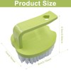 2 Pack Vegetable Scrubber Brush | Fruit Vegetable Stiff Bristles,