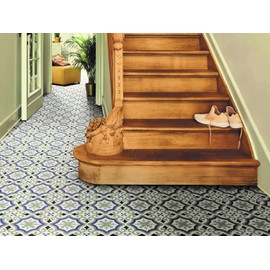 PVC Flooring Vinyl Flooring in Attractive Ornaments, DIN A4 Sample Piece
