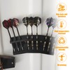 Bantlou 2 Pcs Wall Mounted Dart Holder, Dart Racks to