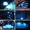 skylightauto 18pcs LED Premium ICE Blue Light Interior Package Deal