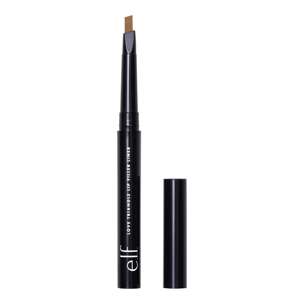 e.l.f. Love Triangle Lip Filler Liner, 2-in-1 Lip Liner Pencil