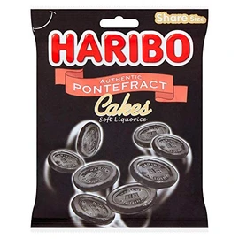 Haribo Pontefract Cakes 160g (Pack of 12)