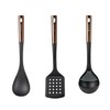 Bergner Copper Set di 3 Utensili da cucina: Spatola scanalata,