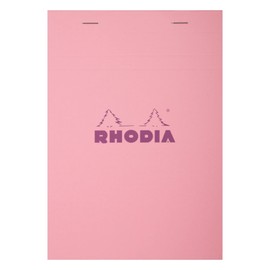 Rhodia Stapled Notepad Colours No. 12 5/5 80 Sheets Micro Perforated Cover Assorted Pack of 10 12295C