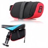 Wzenclave Waterproof Bike Saddle Bag Under Seat Bicycle Wedge Bag