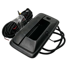 Rear View Camera Car Backup Tailgate Handle Camera Replacement for 2014-2018 Chevy Silverado/GMC Sierra 1500, 2015-2018 GMC Sierra 2500HD 3500HD/GMC Canyon, Tailgate Door Handle Replacement Camera