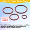 Langina 396PCS 30Sizes Viton O-Ring Kit, Metric Viton O Ring
