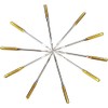 Risprsulen 10pcs Big Eye Sewing Machine Needles, Size 16, Cotton