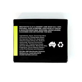 Modern Pirate Bentonite Clay Face/Body Soap 110gm