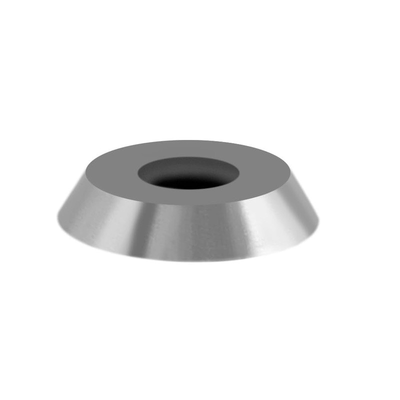 CDBP Woodturning NA 12×2.5mm-30° Round Carbide Insert Cutter Negative Rake