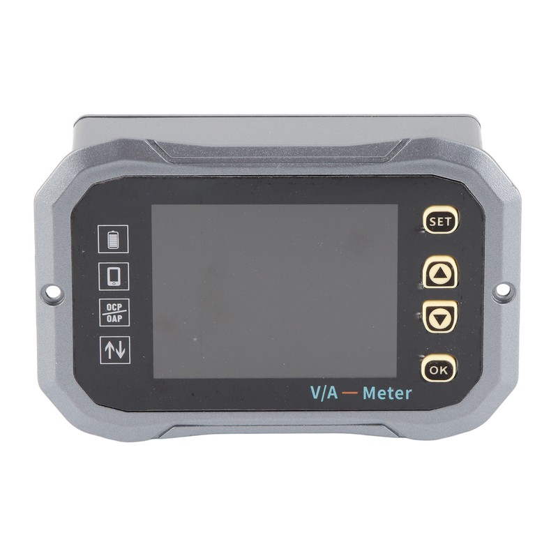Battery Tester Voltmeter Ammeter Battery Coulometer Capacity Indicator