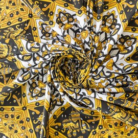 MOMOMUS Beach Picnic Blanket - Thin, Anti-Sand, XXL - Large Beach Rug, Mat or Blanket - Ideal for Picnics, Camping and Excursions - Yellow, 210x230 cm