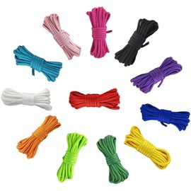DEVENTORZ Tent Rope, For Camping and Outdoors, Colorful, Load Capacity, Multi-functional, DIY Crafting, Gardening Rope, Friendship Bracelet Set, Craft Set, Craft Supplies, Gardening Rope, 0.16 inches