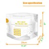 16pcs Bimirth Baby Bottle Cleaning Bag Breast Pump Teether Microwave