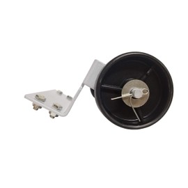 Hiland SGT-WHLS-SS Wheel Set for Square Glass Tube Patio Heater, Stainless Steel