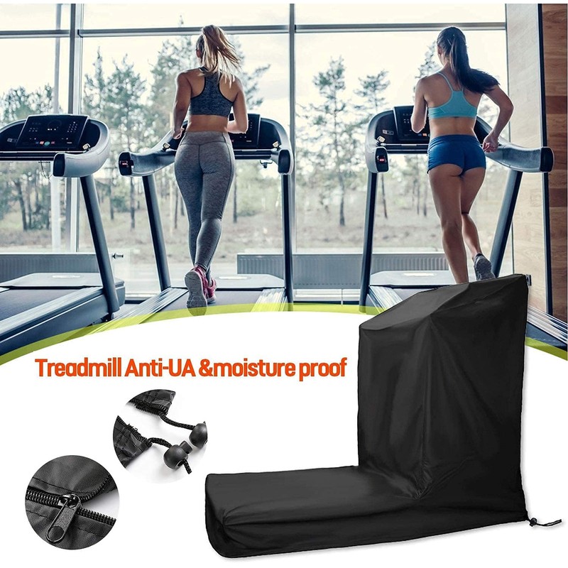Rilime - Funda protectora impermeable para cinta de correr, funda