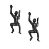 Cast Iron Wall Climber Decorative Wall Hanging Hook (Set of