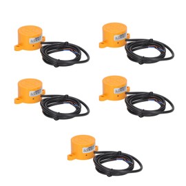 5PCS Cylindrical Proximity Switch NPN Normally Open Distance Approach Sensor 6‑36VDC 300mA
