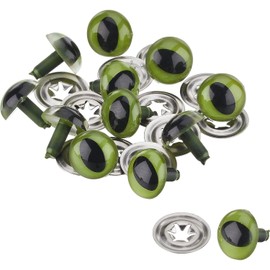 Nippon Chuko Cat Eye, 0.7 inch (18 mm), 8 Pieces, CE280, Craft Supplies, Buttons, Hooks, Eyeball Buttons