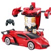 Transforming RC Car with Remote Control, 360° Rotation Light Music