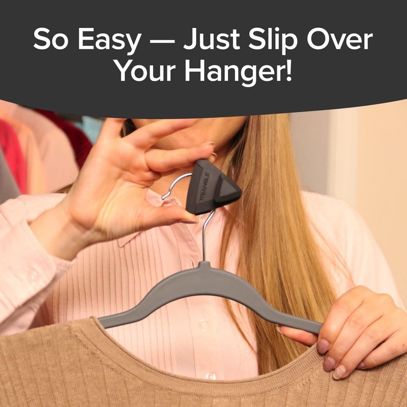 Ruby Space Triangles Original AS-SEEN-ON-TV, Ultra- Premium Hanger Hooks Triple