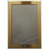 BUILDINGSIGNS.COM Elevator certificate frame 8.5x11 (Lockable !!!, Brushed Gold Stainless