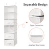 GRANNY SAYS 6-Shelf Hanging Organizer for Closet, Separable to 2