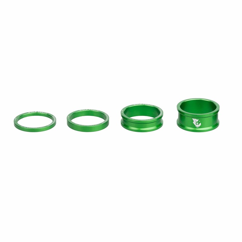 Wolf Tooth | Precision Premium headset Spacers KIT1 | Red
