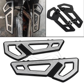 Unbranded Driver Rider Floorboard Footboard For Harley Touring 86-UP Softail FL 86-17 US