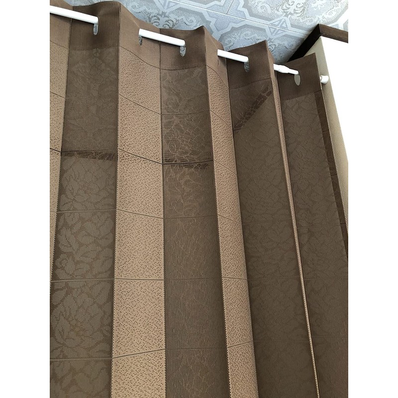 Accordion Curtain Room Divider Noren Partition Heat Shielding Energy Saving