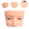 Harilla Eyelashes Mannequin Head Eyelash Extension Soft Eyelid Mannequins Flat