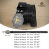 TRIWORKS Western Cowboy Cowgirl Belt for Men Western Buckle Belt