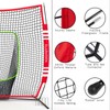 KudoMax Baseball Softball Practice Net, Batting Tee,Portable Hitting Pitching Training